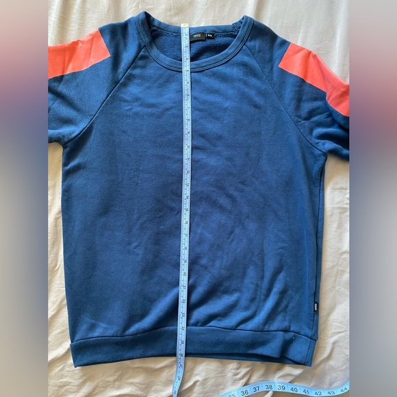 Onia Men's Blue and Orange Sweater size M - Picture 5 of 8